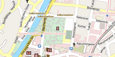 Stadtplan Hofgarten 