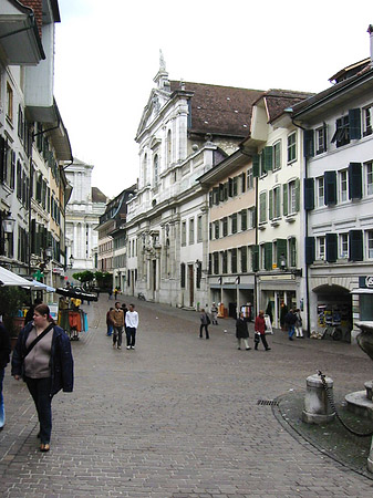 Einkaufsstraße in Solothurn - Solothurn (Solothurn)