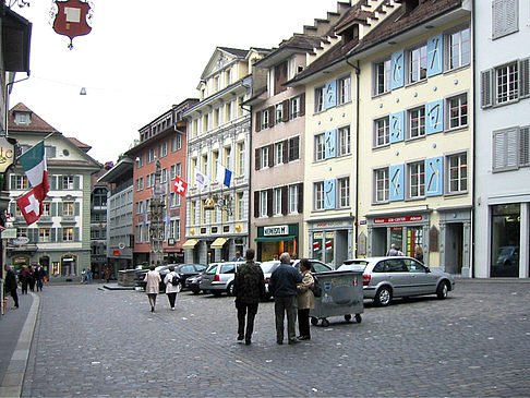 Einkaufsstraße in Luzern - Luzern (Luzern)