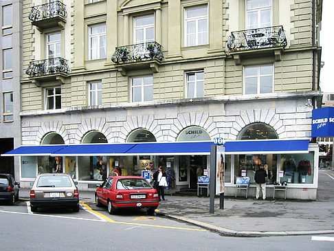 Einkaufsstraße in Luzern - Luzern (Luzern)