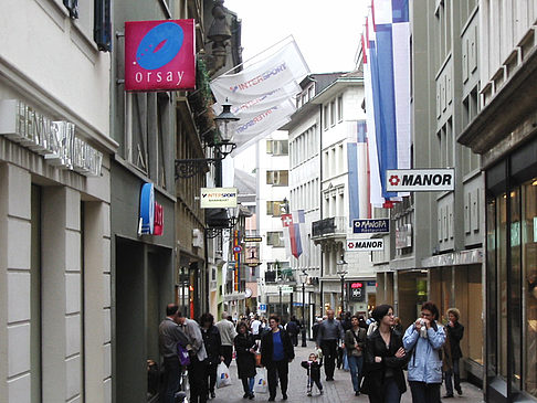 Einkaufsstraße in Luzern - Luzern (Luzern)