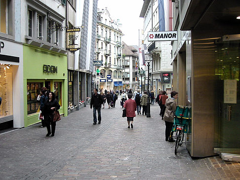 Einkaufsstraße in Luzern - Luzern (Luzern)