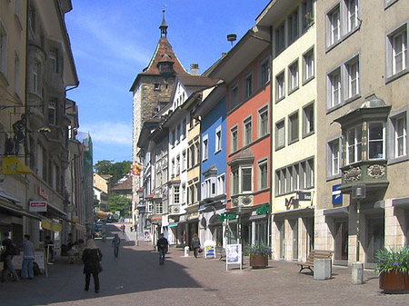 Einkaufsstraße in Schaffhausen - Schaffhausen (Schaffhausen)