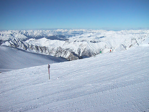 Blick über die Tiroler Berge - Tirol (Tux)