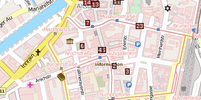 Rathaus  Innsbruck Stadtplan