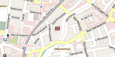 Stadtplan Zeughaus 